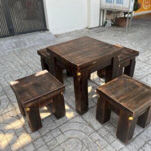 Ghế Gỗ Sơ Dừa